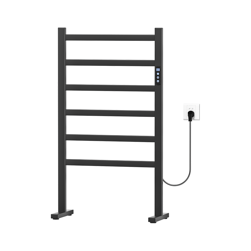 D09 Floor-Standing Heated Towel Rail