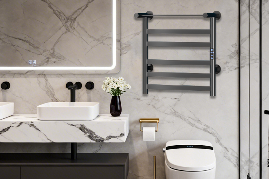 Stainless steel electric towel racks have become the new favorite in the bathroom market, with their material advantages driving demand growth